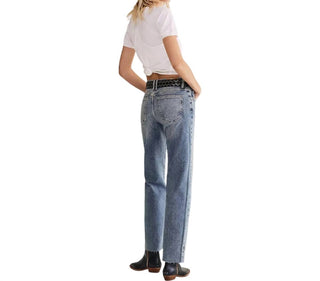 Free People - Risk Taker Midrise Straight Jeans