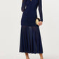 Astr - Yasmine Long Sleeve Midi Dress