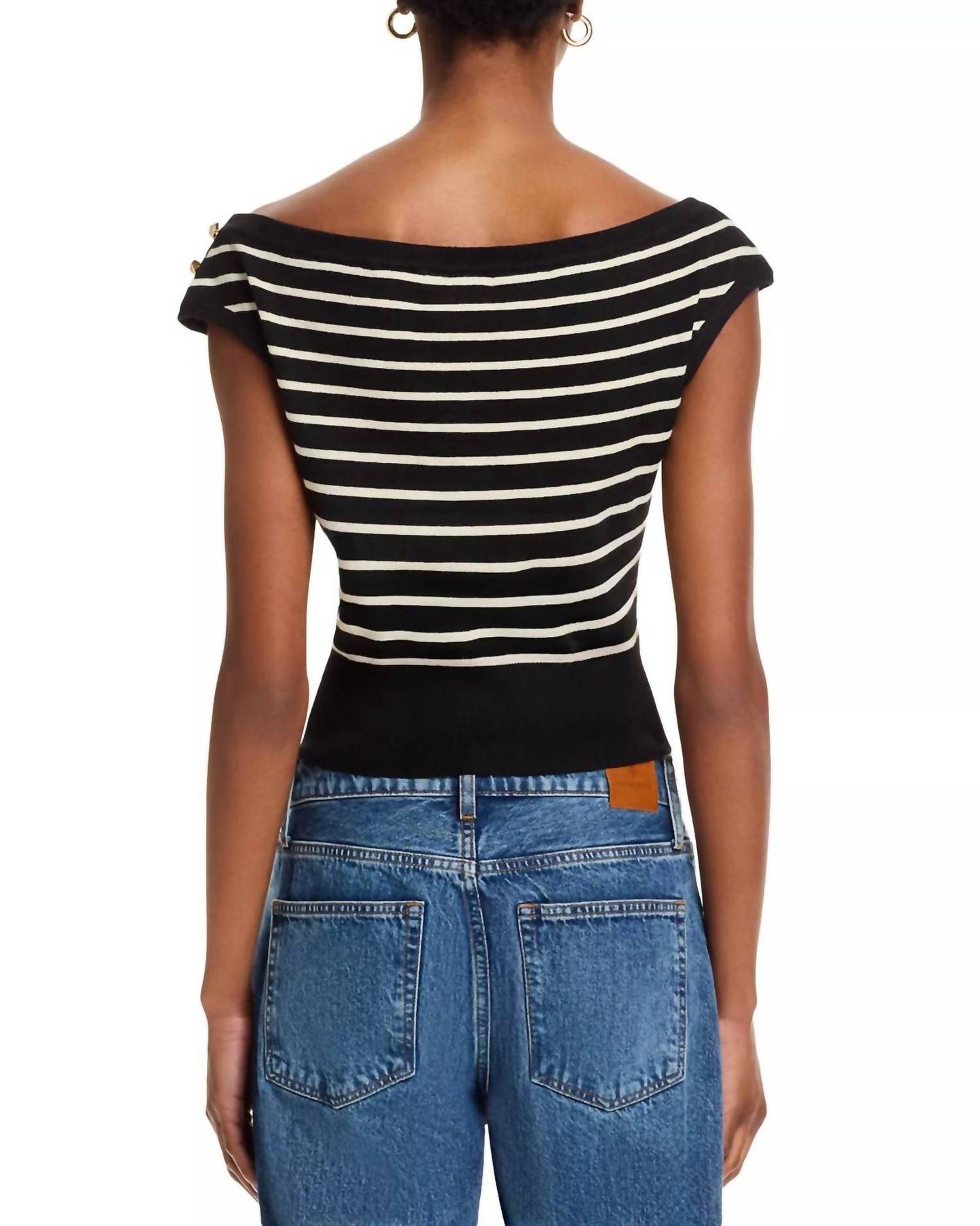 Steve Madden - Sarita Crop Sweater Top