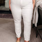 Judy Blue - Mid Rise Braided Side Seam Relaxed Jeans