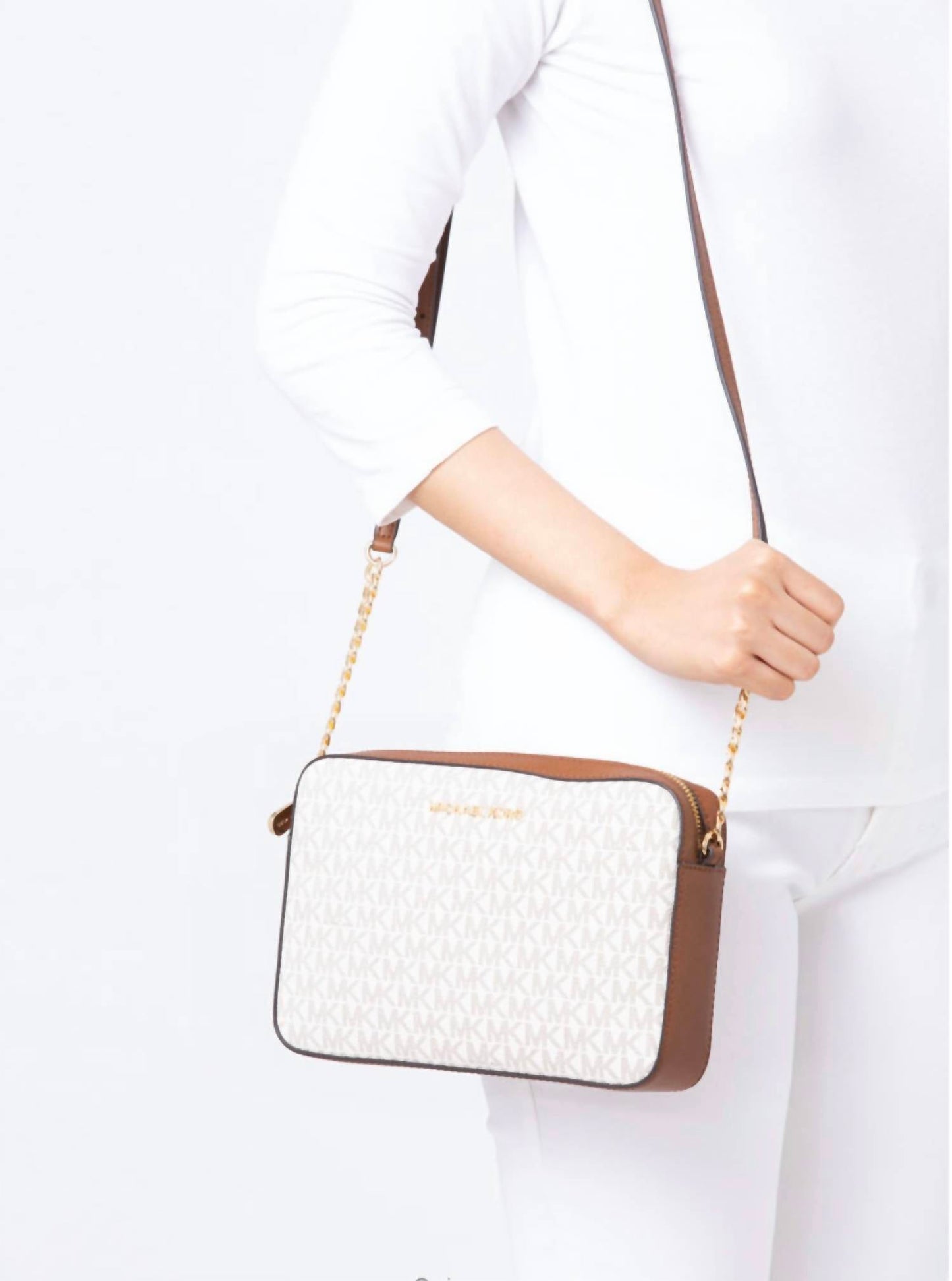Michael Kors - Jet Set Large Logo Crossbody Bag