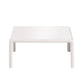 The Sleek All-Weather Resin Outdoor Loveseat and Coffee Table Set