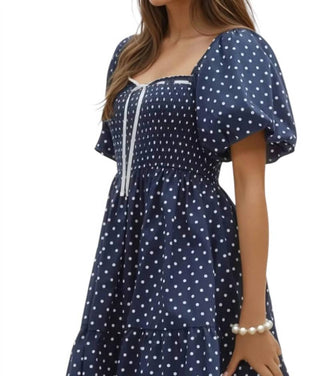 Entro - Brianna Polka Dot Mini Dress