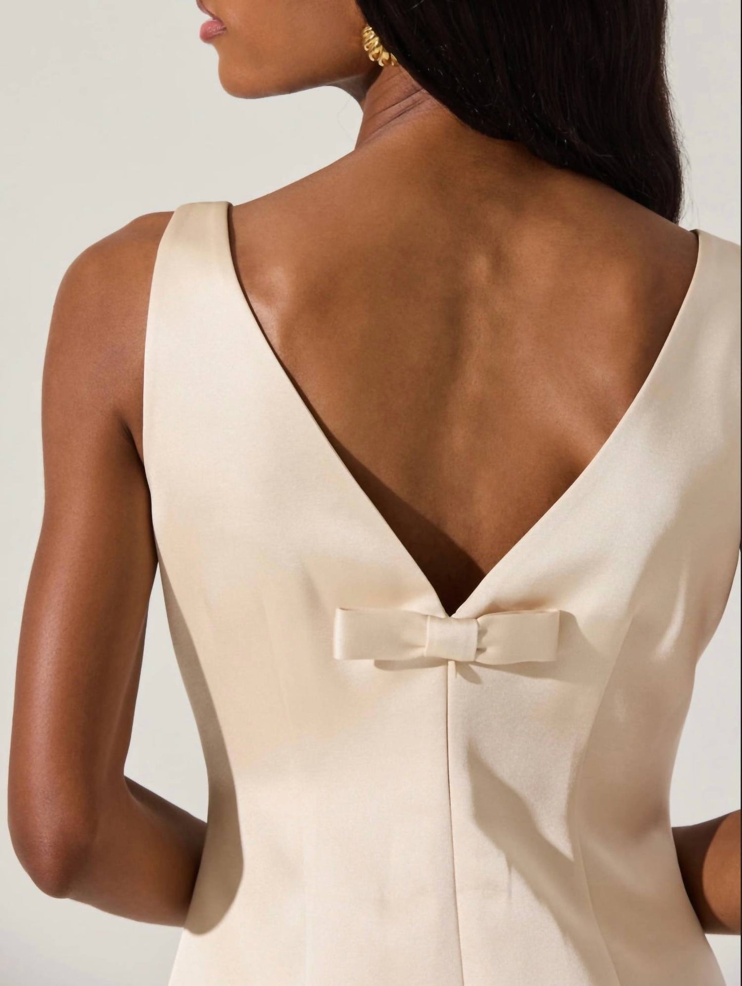 Astr - Alisanne Satin Mini Dress