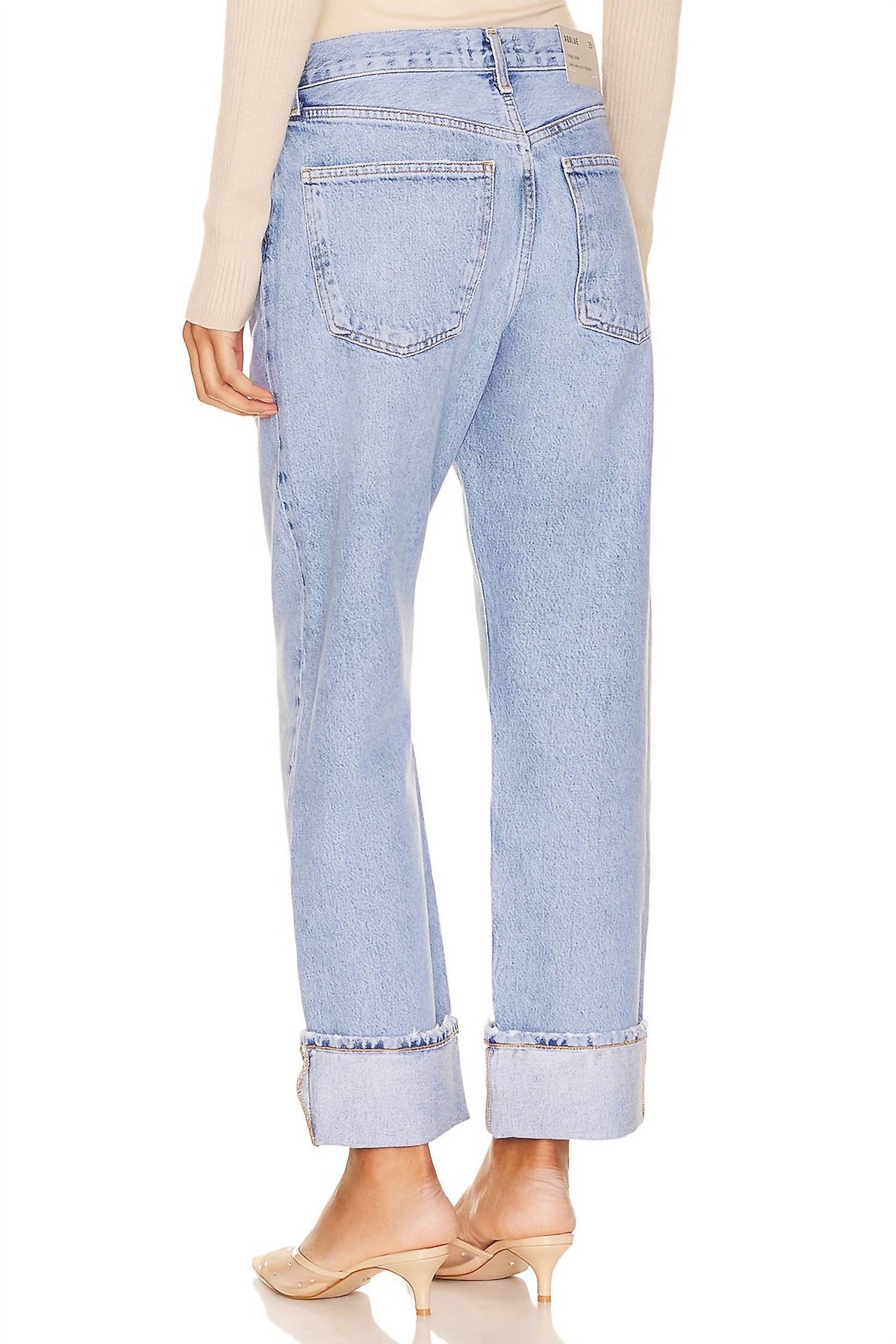 Agolde - Fran Low Slung Straight Jeans