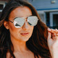 Julia Rose - Unisex Alex High Quality Aviator Sunglasses