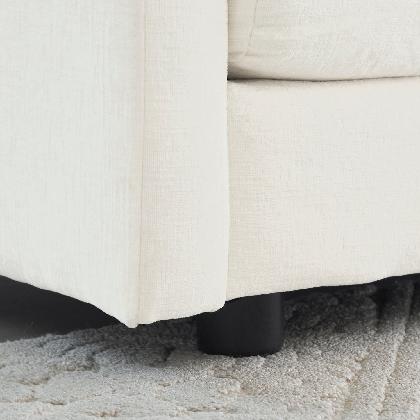 Comfy Deep Single Seat Sofa Upholstered Reading Armchair