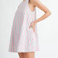 Mable - Patchwork Mini Dress
