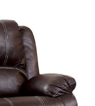 Zuriel Synthetic Recliner Loveseat