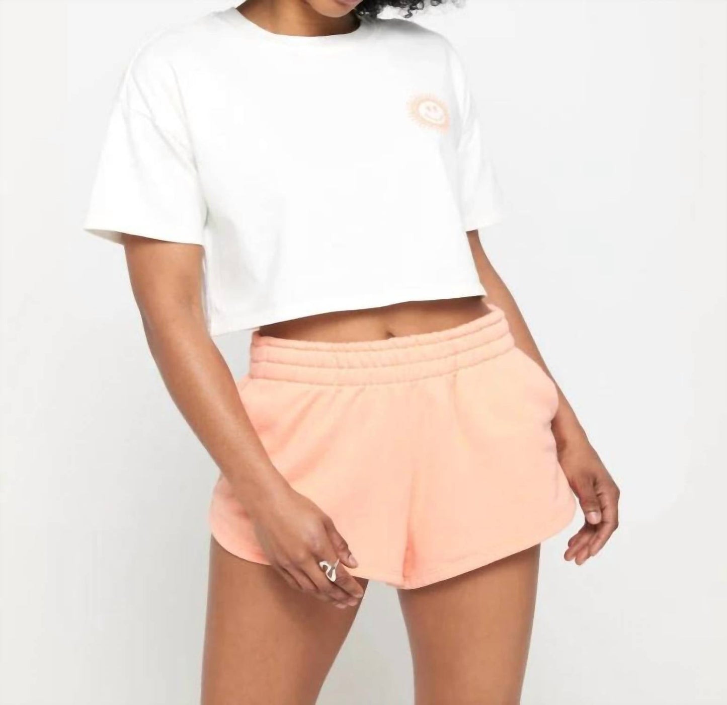 Spiritual Gangster - Smiley Kaylee Crop Top