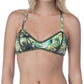 Lucky Brand - Cross Back Bralette Bikini Top