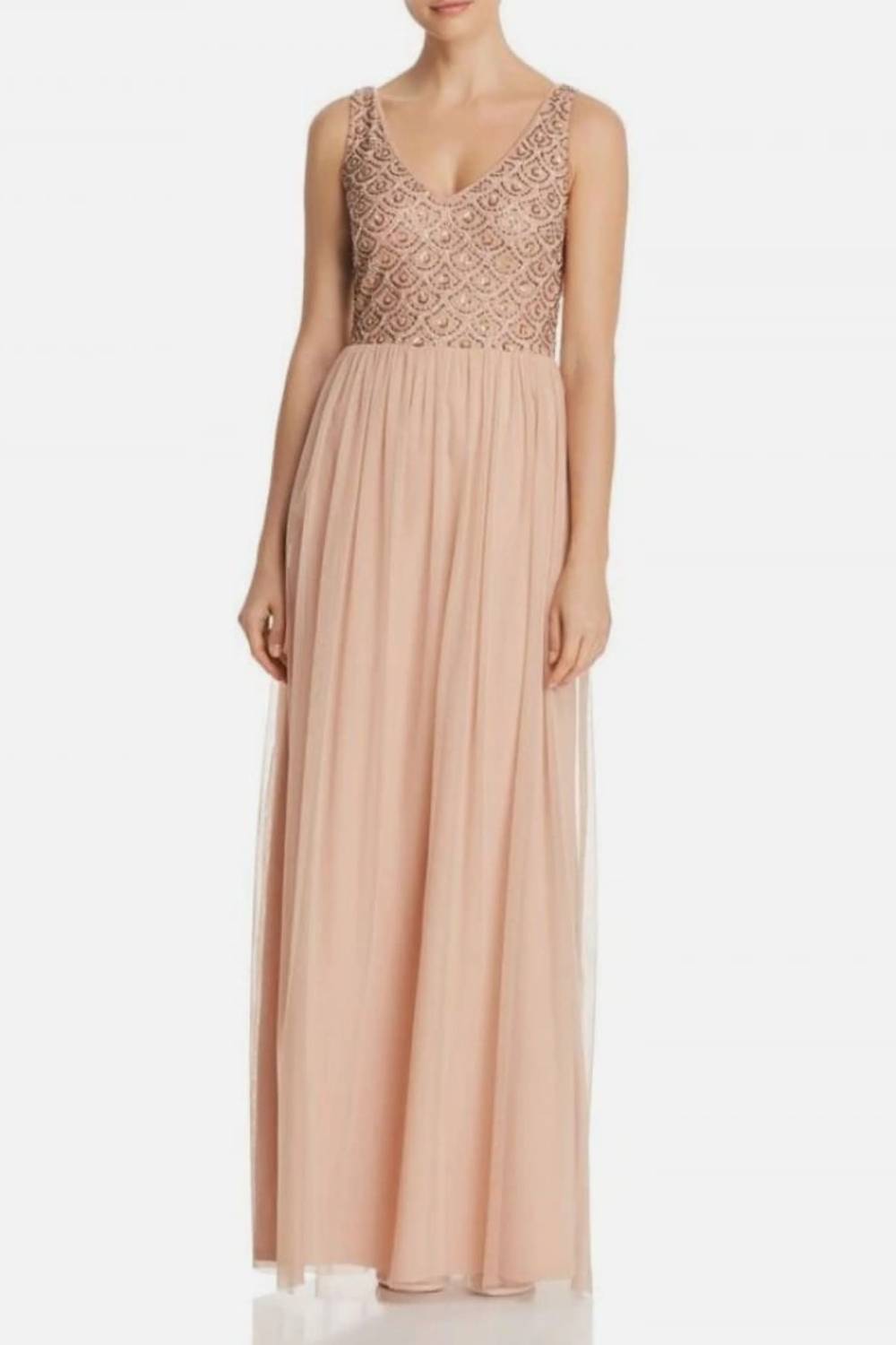 Adrianna Papell - Beaded Evening Gown