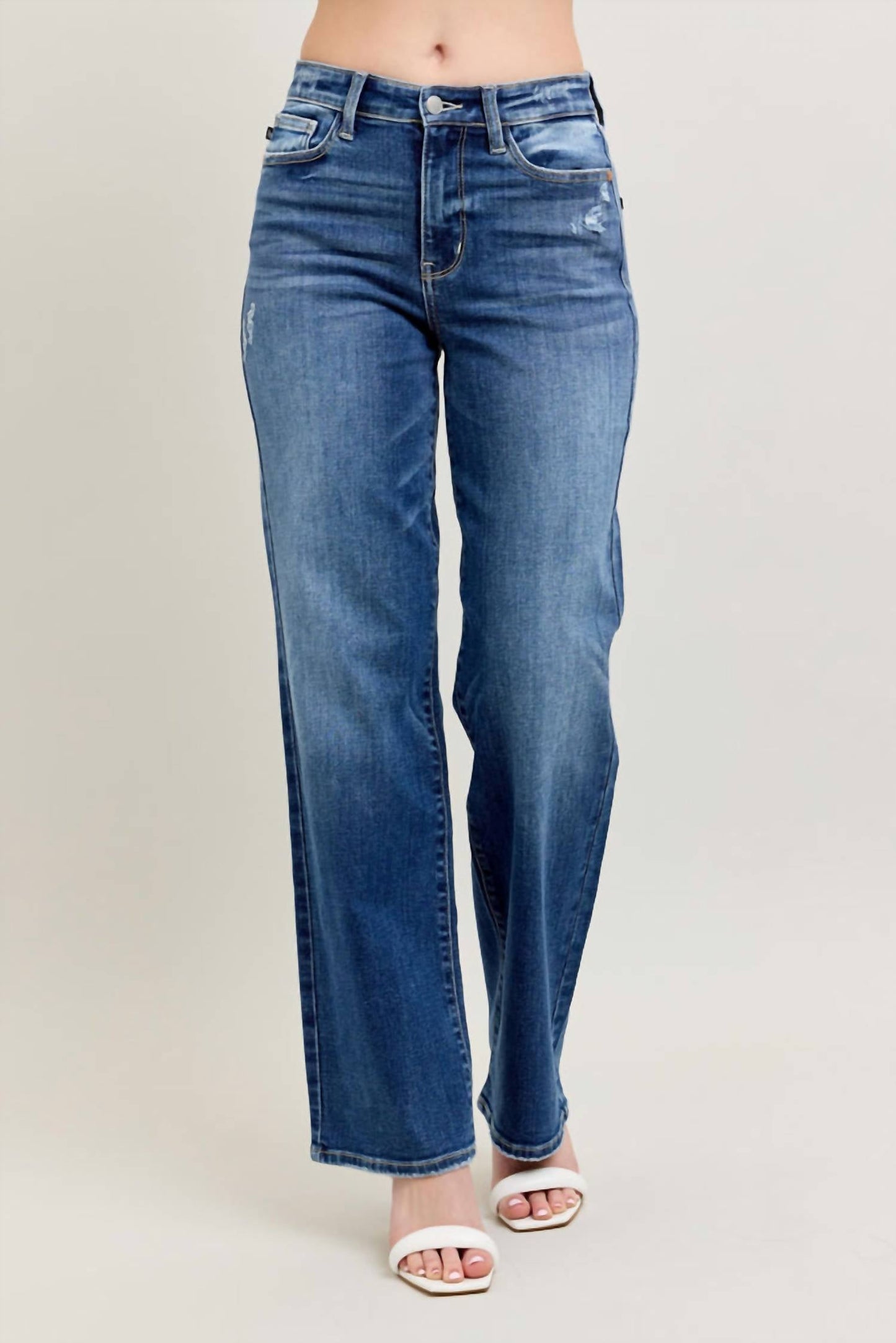Judy Blue - High Rise 90's Straight Leg Jeans