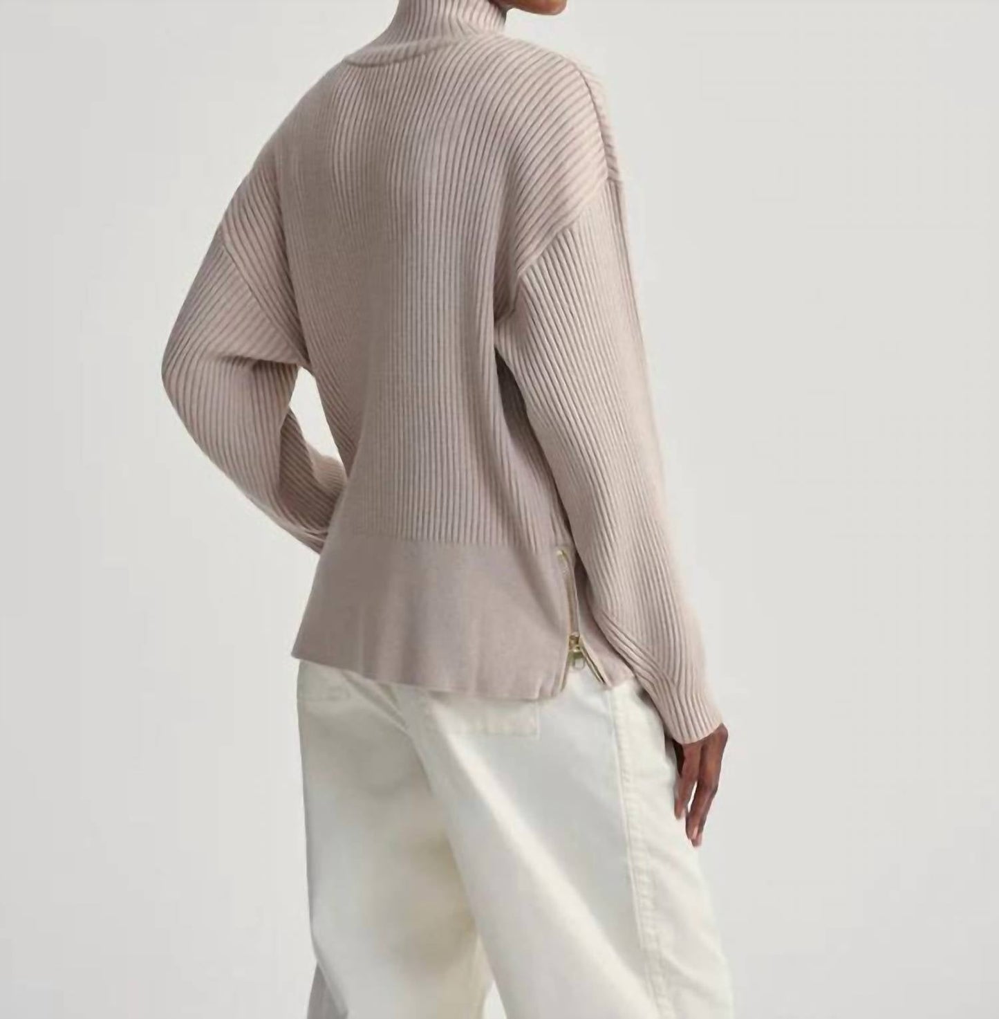 Varley - Mayfair Mock Neck Knit Sweater