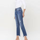 Flying Monkey - Quincy Mid Rise Crop Bootcut Jean