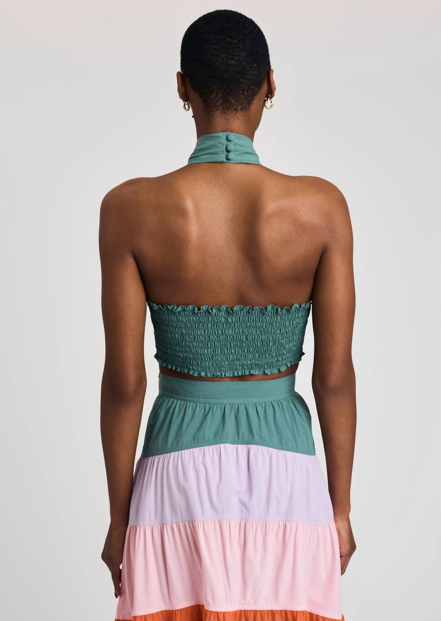 Derek Lam 10 Crosby - Chaya Halter Crop Top