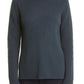 Vince Wool & Cashmere Rib Tunic Sweater in Tide Pool, Size Xx-Small