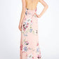 Entro - Floral Halter Maxi Dress