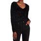 Steve Madden - Milly Metallic Eyelash Sweater