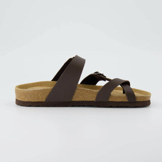 Cushionaire - Women's Luna Cork Footbed Sandals