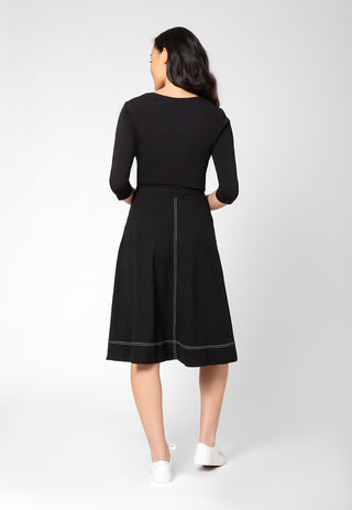 Leota Women's Mindy Skirt Black Size Medium