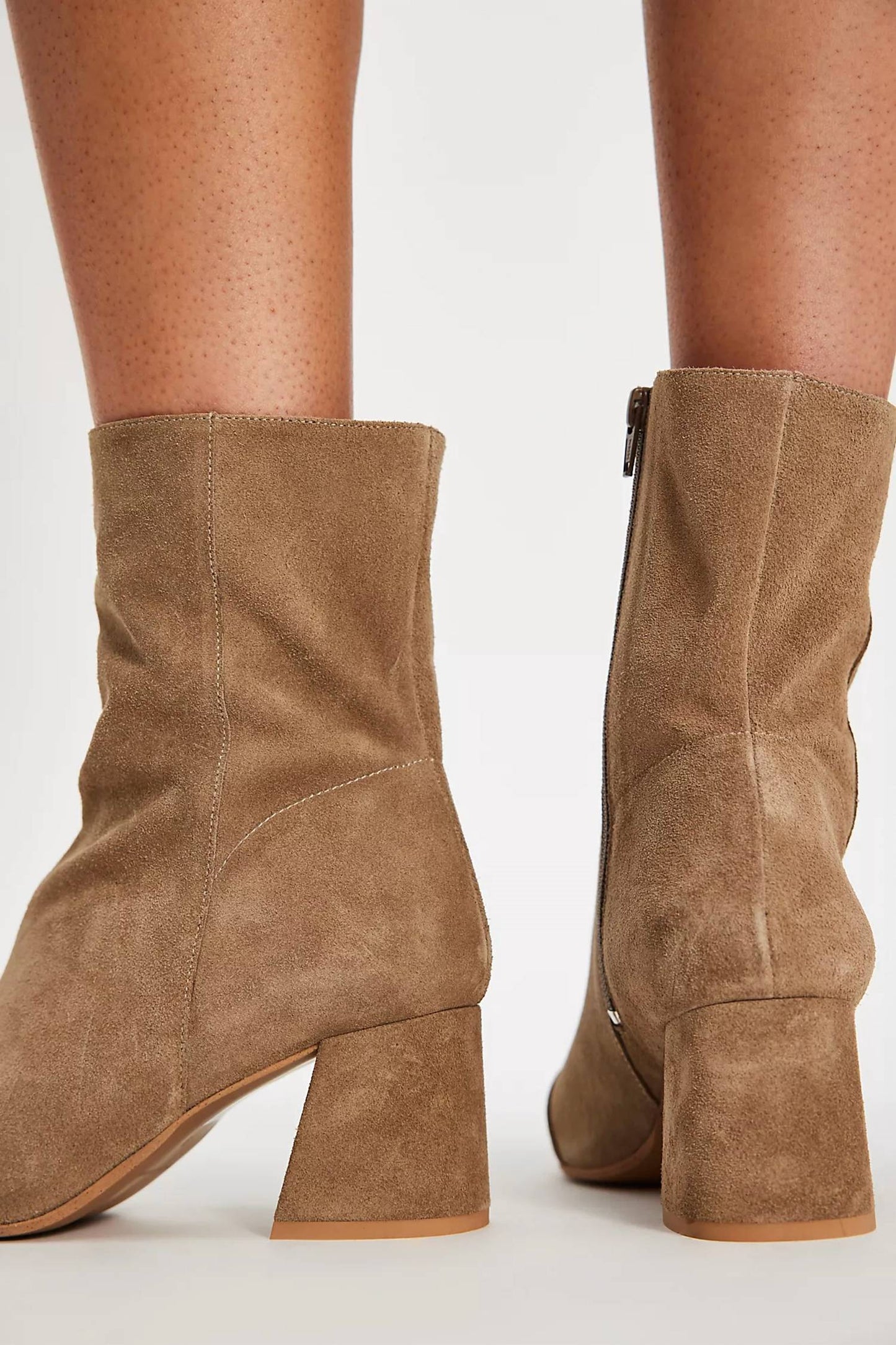 Free People - Women's Wisteria Suede Ankle Boots
