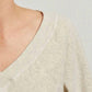 Perfectwhitetee - Sonny Long Sleeve Loop Terry Sinead Top