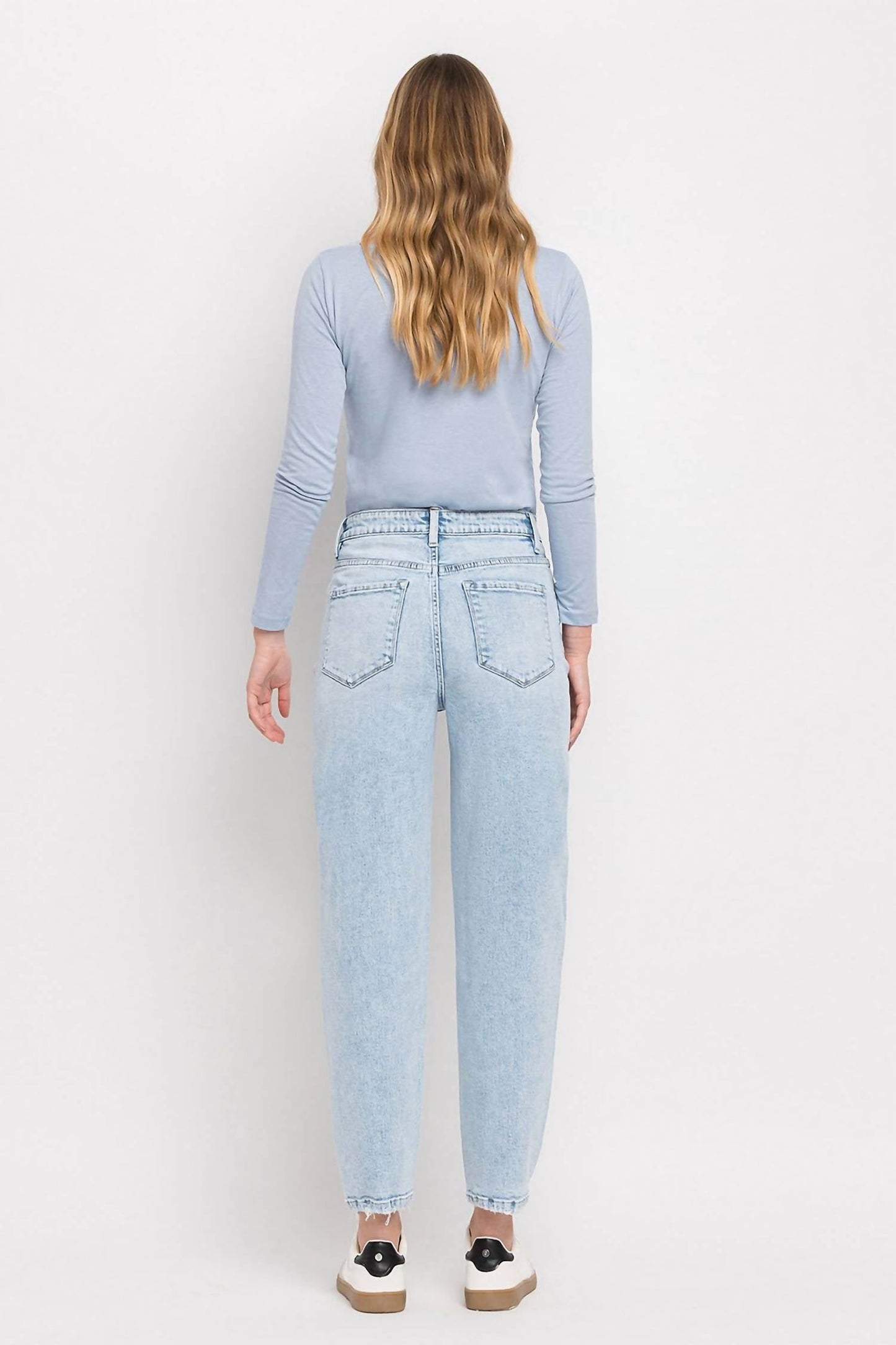 Flying Monkey - Super High Rise Barrel Leg Jeans