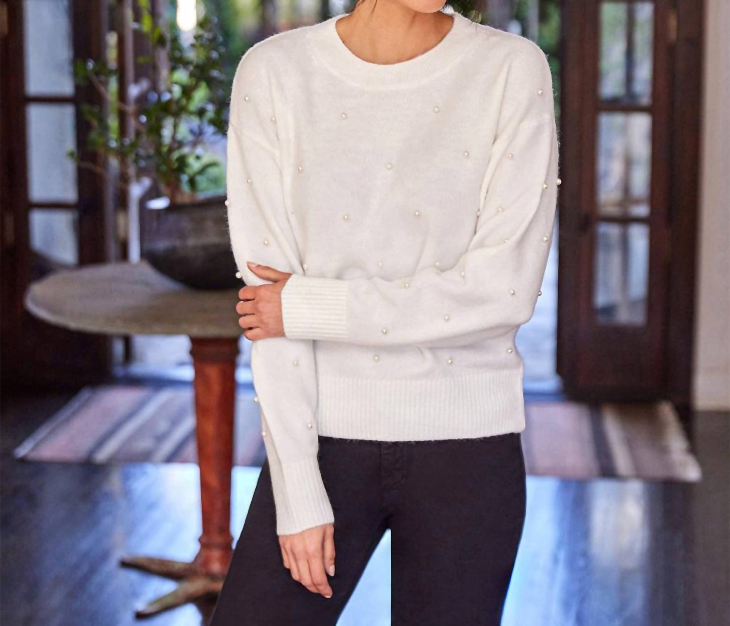 Karen Kane - Pearl Crewneck Sweater