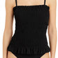 Tory Burch - Costa Smocked One Piece Swimsuit