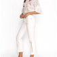 Johnny Was - THE CROPPED BABY BOOT JEAN PARADISE PALMAS
