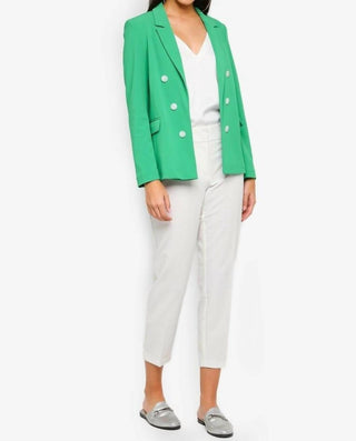 Topshop - Bonded Double Breasted Open Front Jacket