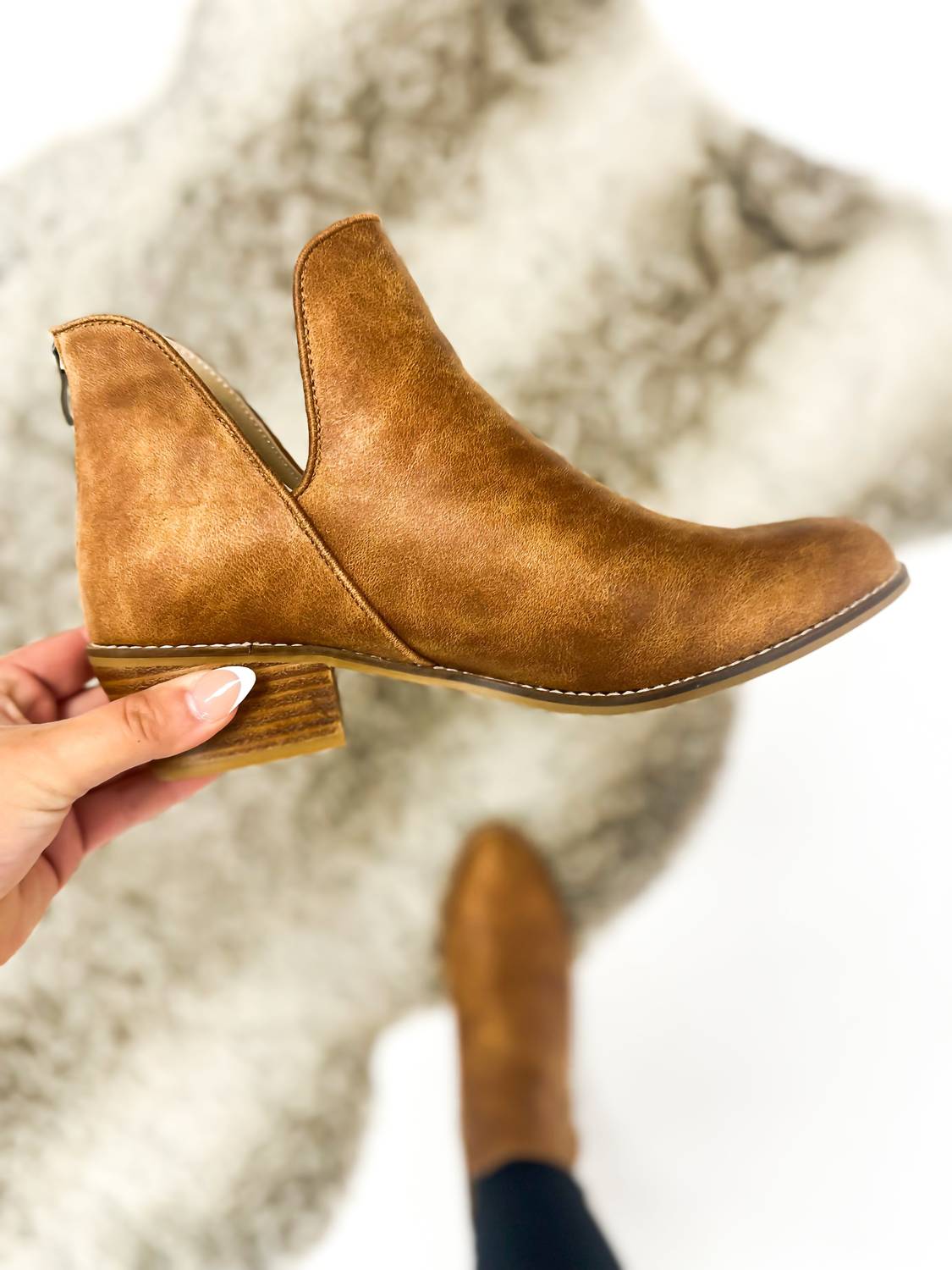 Corkys Footwear - Women's Cognac Vanish Boots