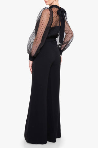 Black Halo - Rosalie Wide Leg Jumpsuit