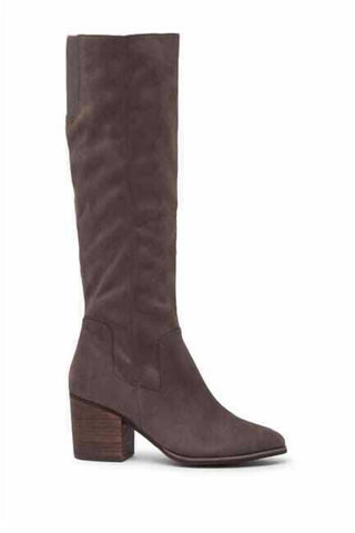 Abound - Women's Faux Suede Textile Upper Heeled Tall Boots