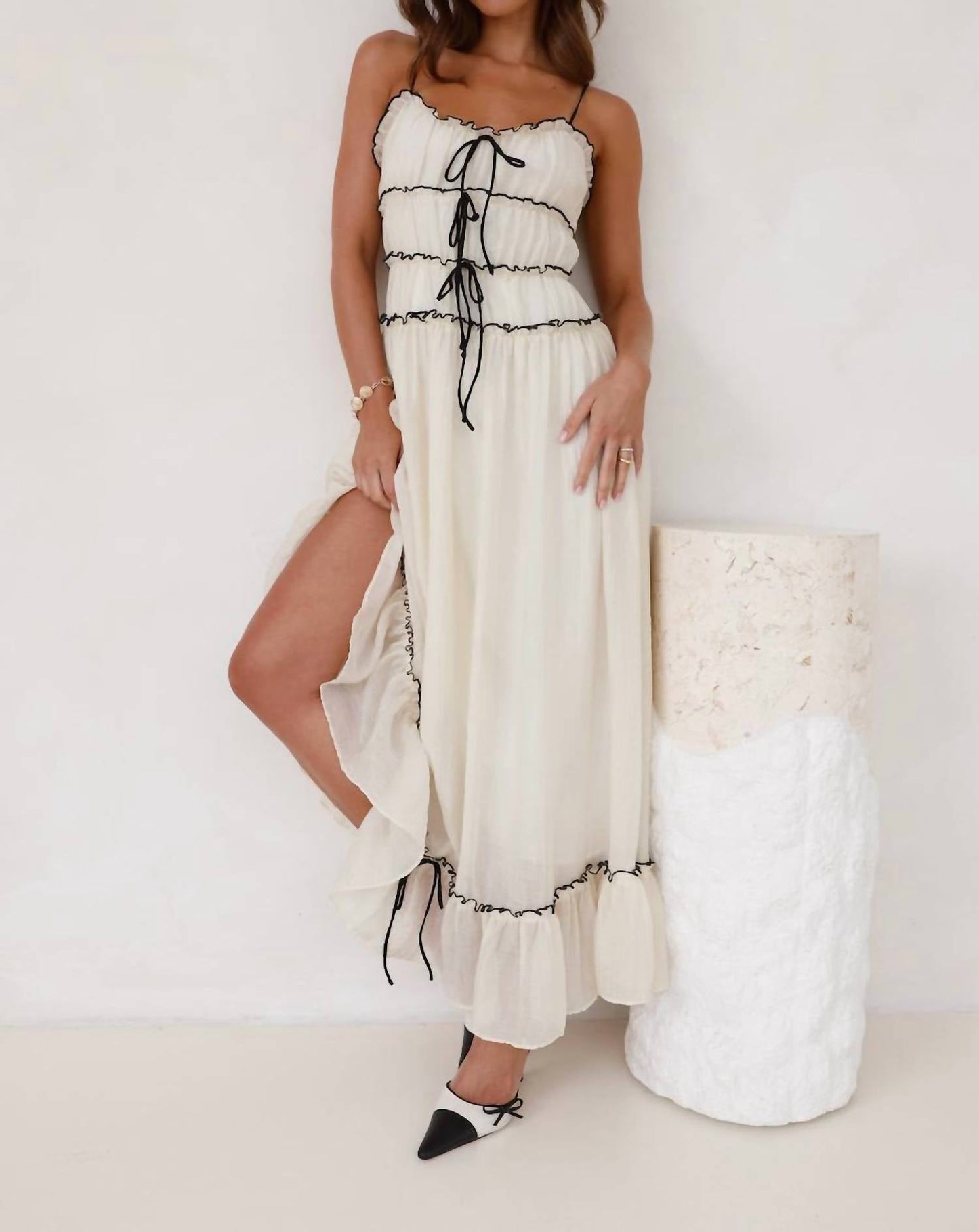 1 Fashion - Tie The Knot Maxi Dress