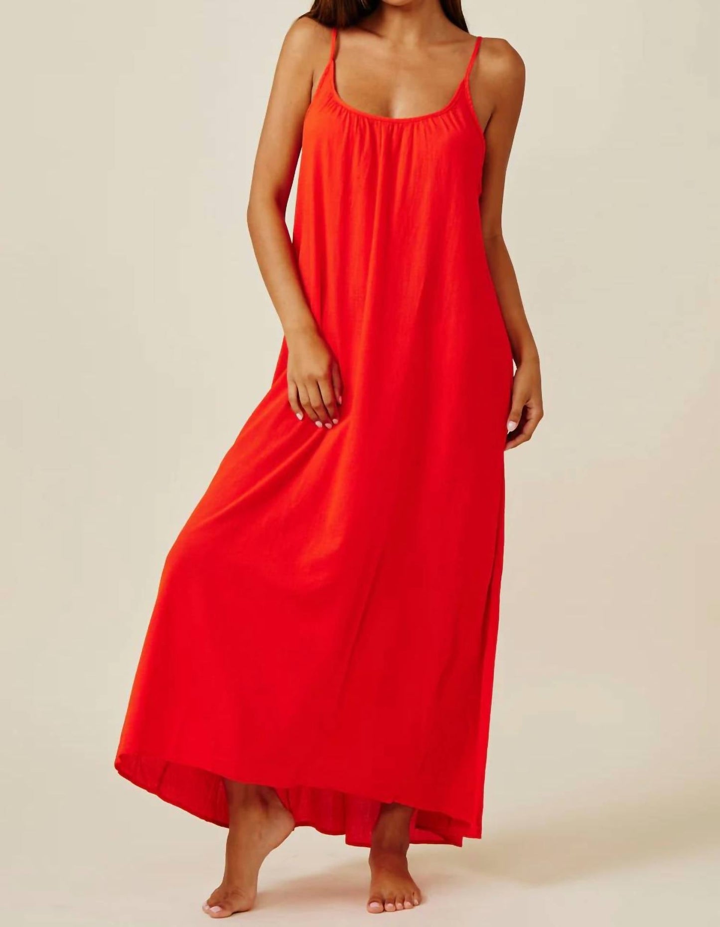 9Seed - Tulum Low Back Maxi Dress