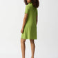 Joseph Ribkoff - Women's Silky Knit Zipped Collar Trapeze Dress