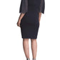 Joseph Ribkoff - Beaded Scallop Sleeve Dress