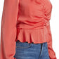 Veronica Beard - Yulita Cut Out Silk Blend Top