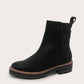 Kaanas - Women's Sofia Combat Boot With Elastic