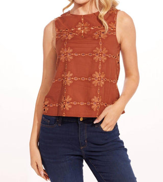 Eva Franco - Carrie Cotton Eyelet Top
