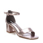 Xti - Women's Heeled Metallic Sandals