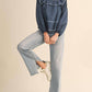 &Merci - Baby Doll Square Neck Blouse