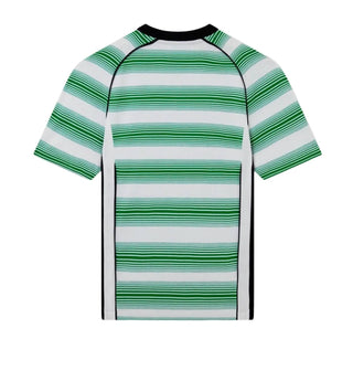 Casablanca - Yarn Dyed Logo Stripe Paneled T-shirt