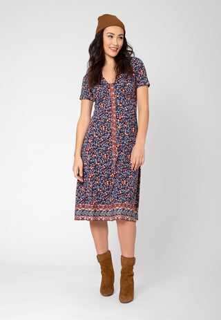 Leota Women's Francesca Dress Blue Size S