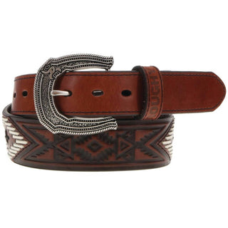 Hooey - Men's Choctaw Aztec Embossed Belt