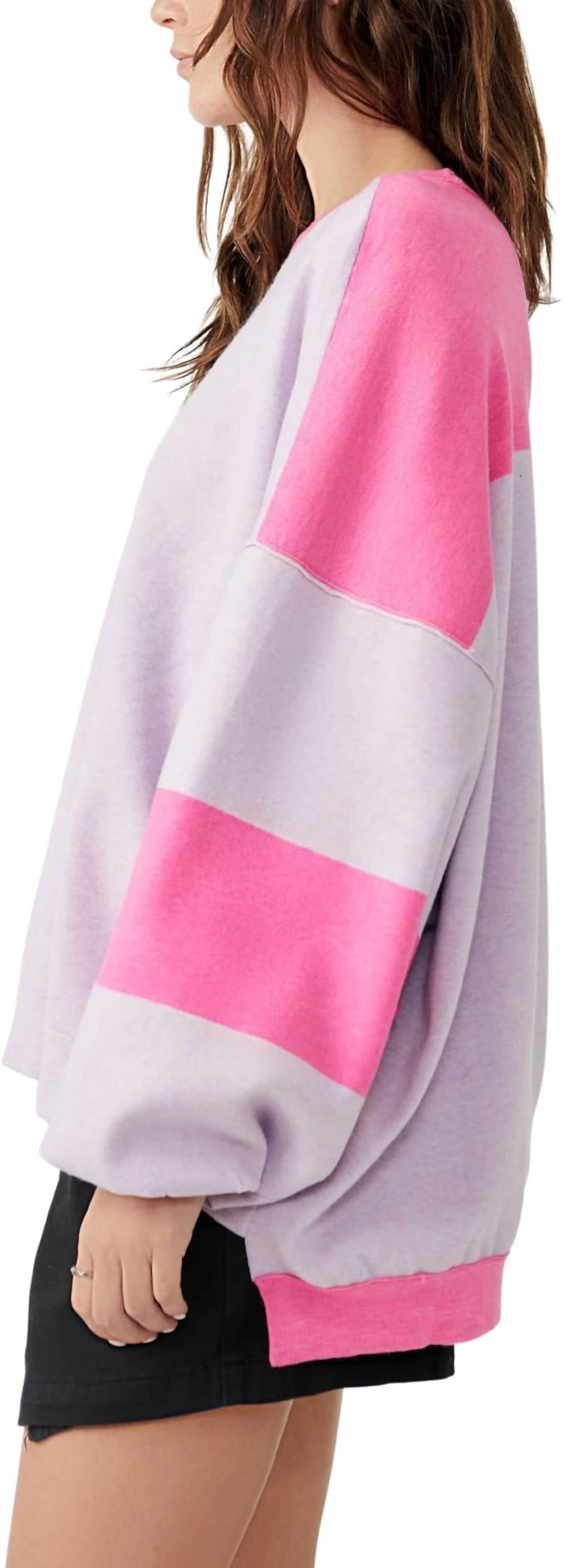 Free People - Uptown Colorblock Pullover Sweater