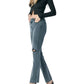 Hidden - RYAN RAW HEM GRINDED BOOTCUT JEANS