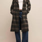 Z Supply - Jackie Plaid Trench Jacket